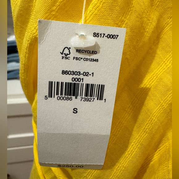 NWT Banana Republic Women Canna Cotton Dress
Yellow Umbrella - Picture 5 of 5